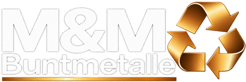 M&M Buntmetalle mit Gold-Recyclinglogo